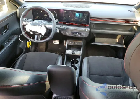 2024 Hyundai Kona N Line z USA, uszkodzony, nr VIN KM8HACA38RU152605